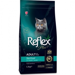 Reflex Plus Sterilised Tavuklu Kısırlaştırılmış Kedi Maması 1.5 Kg