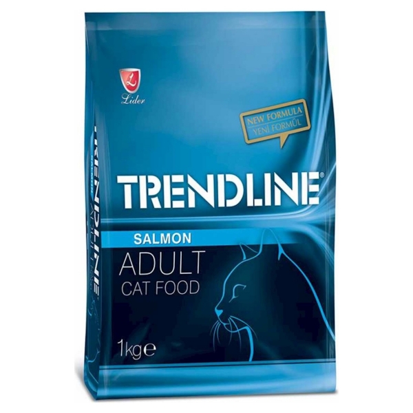 Trendline Somonlu Yetişkin Kedi Maması 1 kg